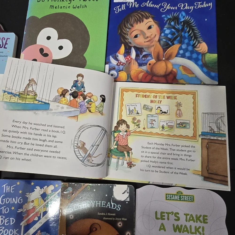 Kids Book Lot Of 14 Hardcover And Board Books